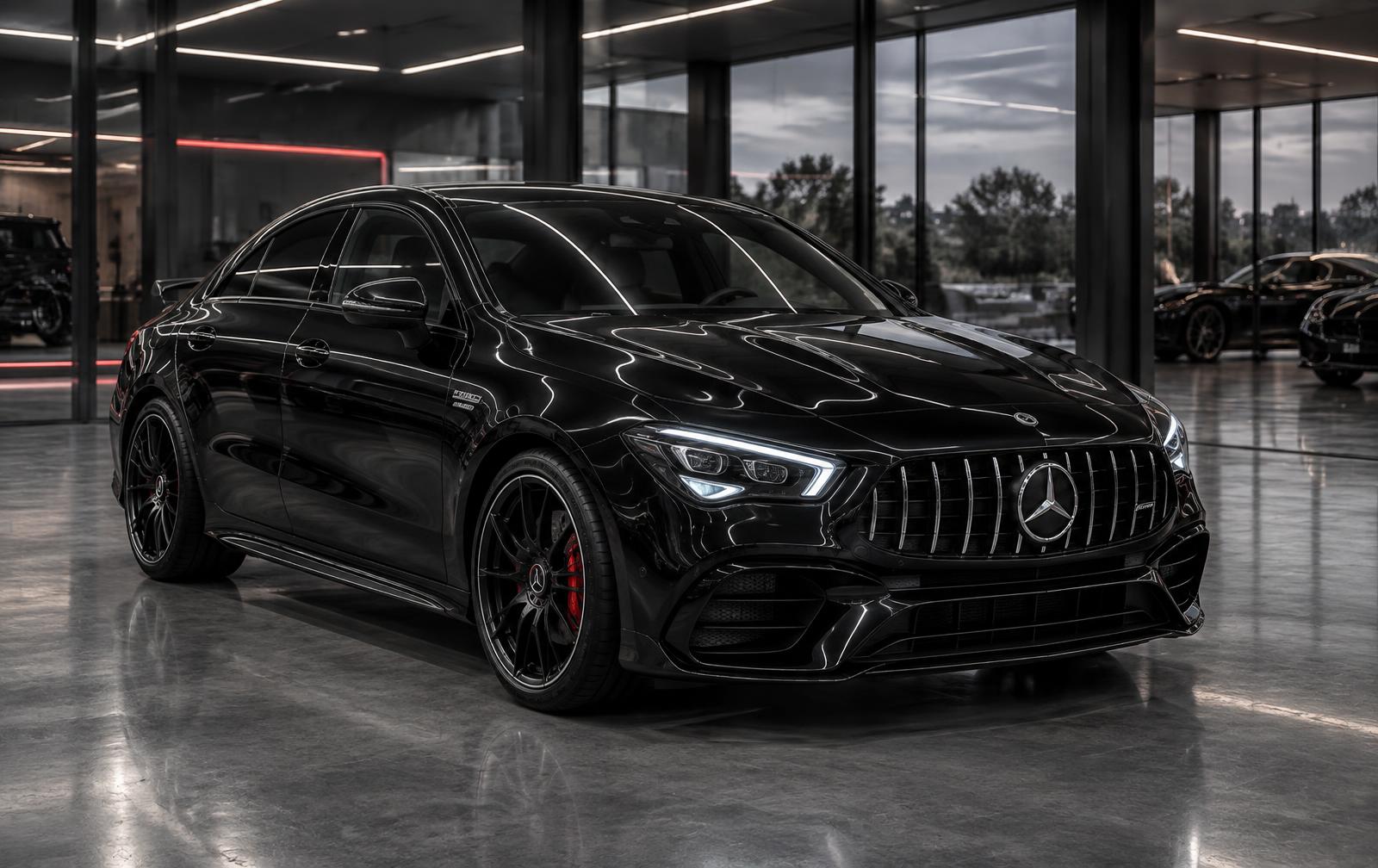 Mercedes-AMG CLA 45 S — performance car hire from PCR Premium Car Rentals
